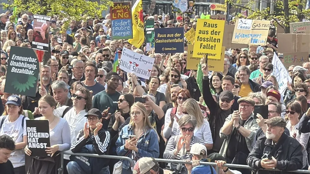Almanya'da Enerji Politikasına Protesto - Son Dakika