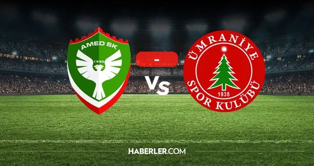 Amedspor Ümraniyespor maçı kaç kaç? MAÇ SONUCU! Amedspor Ümraniyespor golleri kim attı, canlı maç anlatımı!