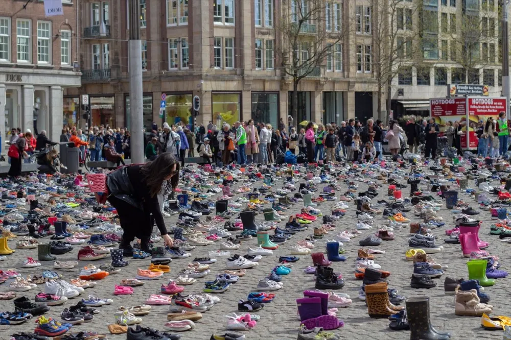 Amsterdam'da Filistinli Çocuklar İçin Anma Etkinliği - Son Dakika