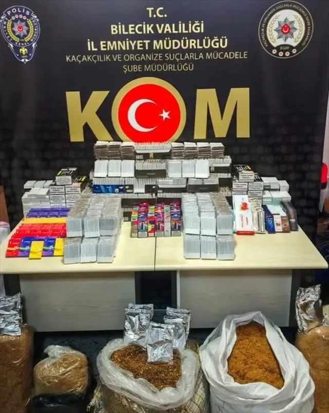 Bilecik'te kaçakçılık operasyonunda bir zanlı yakalandı