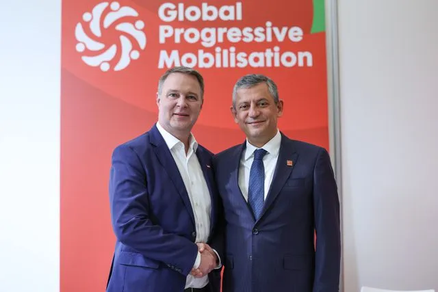 CHP Genel Başkanı Özel, Avusturya Sosyal Demokrat Partisi Genel Başkanı Babler ile bir araya geldi