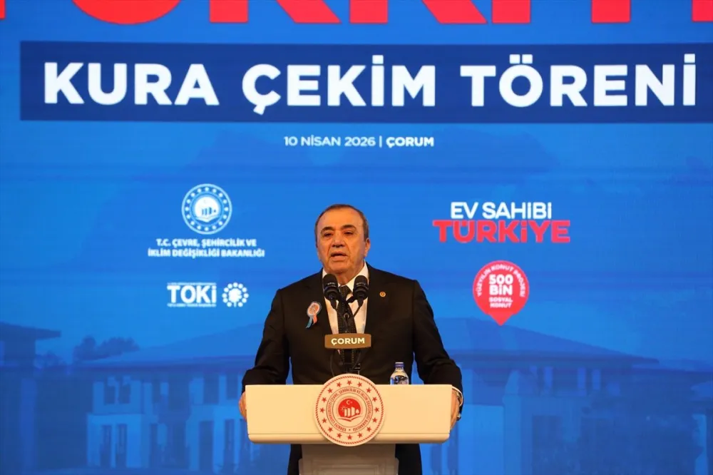 Çorum'da 2867 Konut için Kura Çekildi - Son Dakika