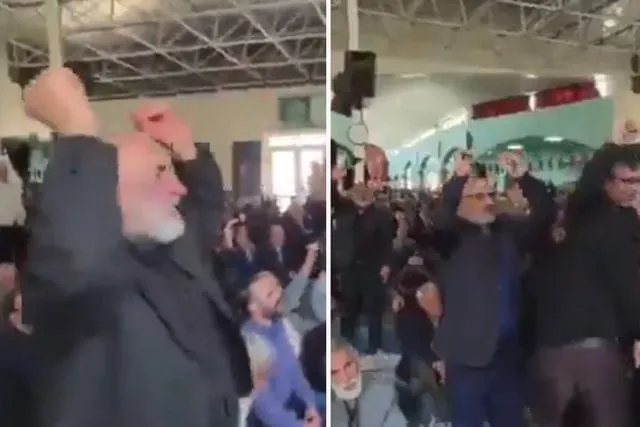 İran'daki toplantıda "Yaşasın Türkiye" sloganları