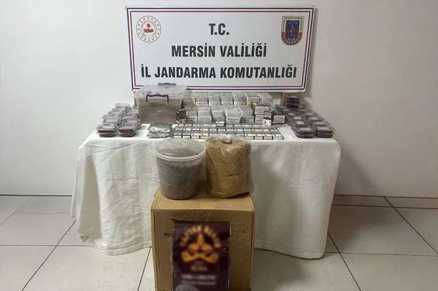 Mersin'de 36 bin 300 kaçak makaron ele geçirildi