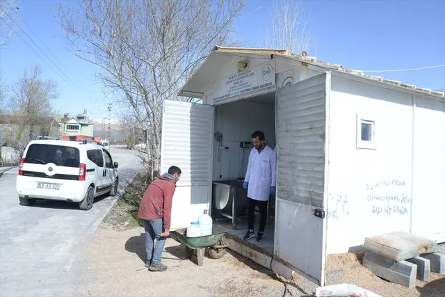 Muş'ta 4 köyde süt toplama tesisi kuruldu