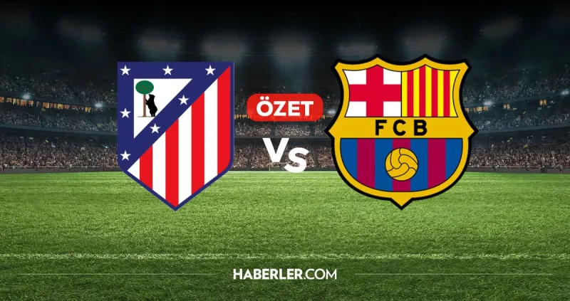 Atletico Madrid Barcelona maç özeti ve golleri! (ÖZET) Atletico Madrid Barcelona kaç kaç bitti, golleri kim attı?