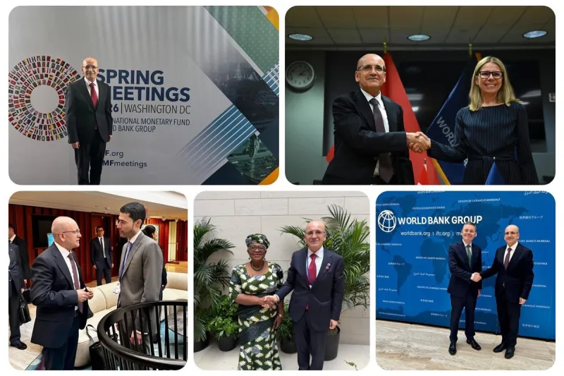 Bakan Şimşek: IMF-Dünya Bankası Bahar Toplantıları kapsamında verimli temaslarda bulunduk