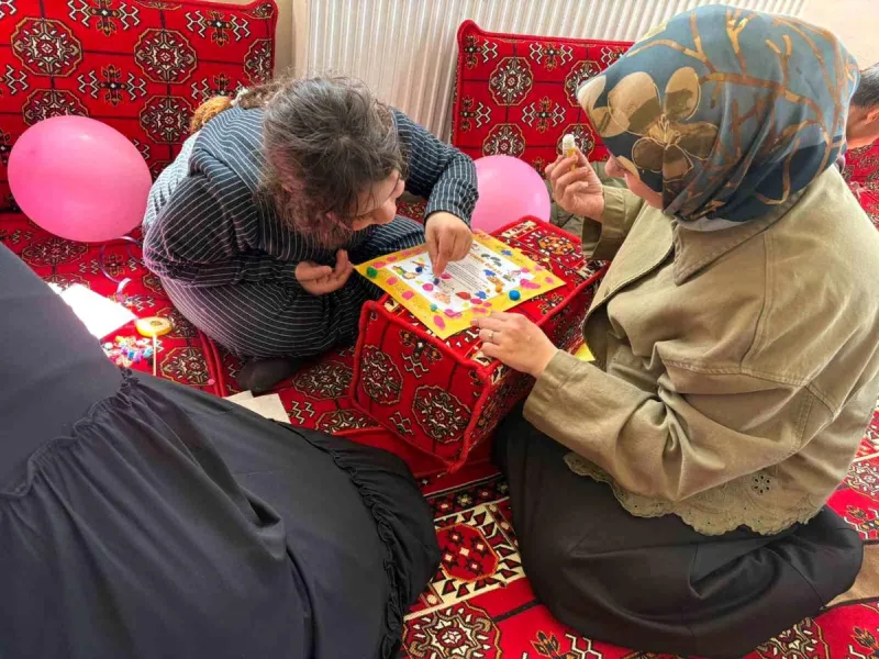 Çaldıran'da özel öğrenciler hafızlarla buluştu