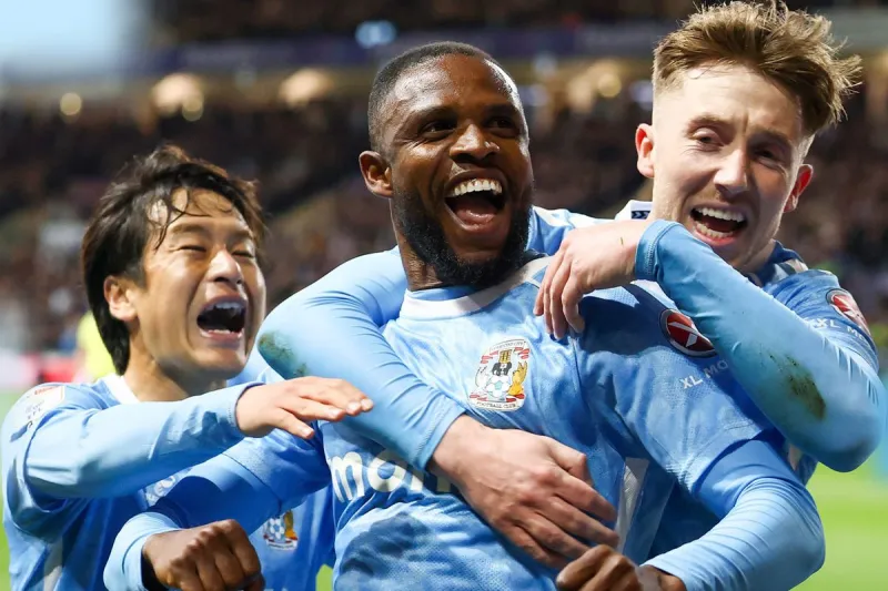Coventry City 25 yıl aradan sonra Premier Lig