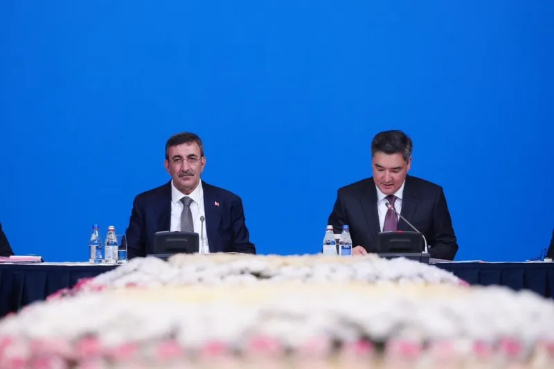 Cumhurbaşkanı Yardımcısı Yılmaz, Türkiye- Kazakistan Yuvarlak Masa Toplantısı