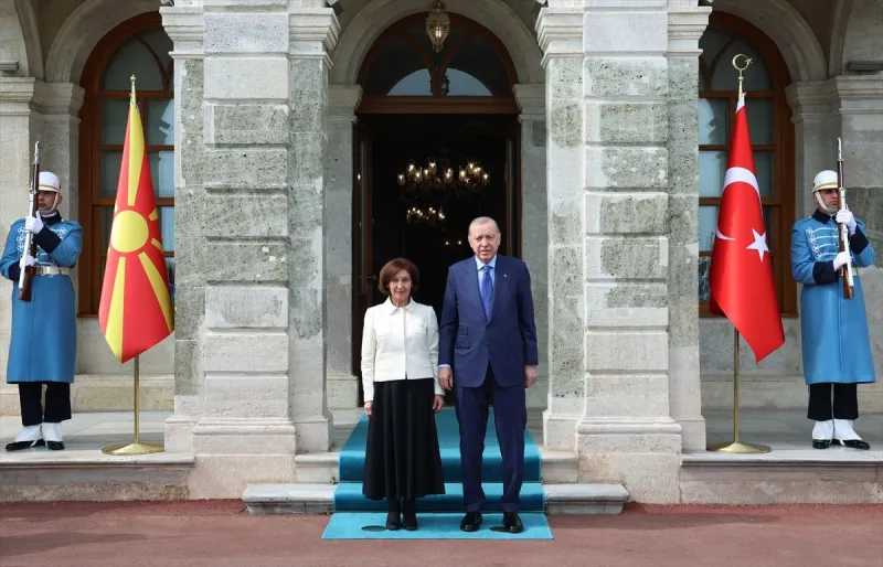 Erdoğan ve Siljanovska-Davkova