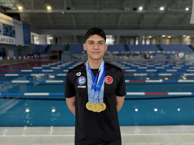 Genç Kulaç Emre Onuş'un Hedefi Avrupa Zirvesi: Çekya'daki 4 Altın Madalyanın Ardından Hazırlıklar Sürüyor