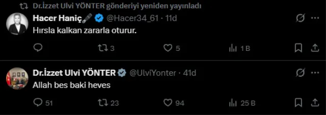 İl teşkilatlarının görevden alınması sonrası İzzet Ulvi Yönter