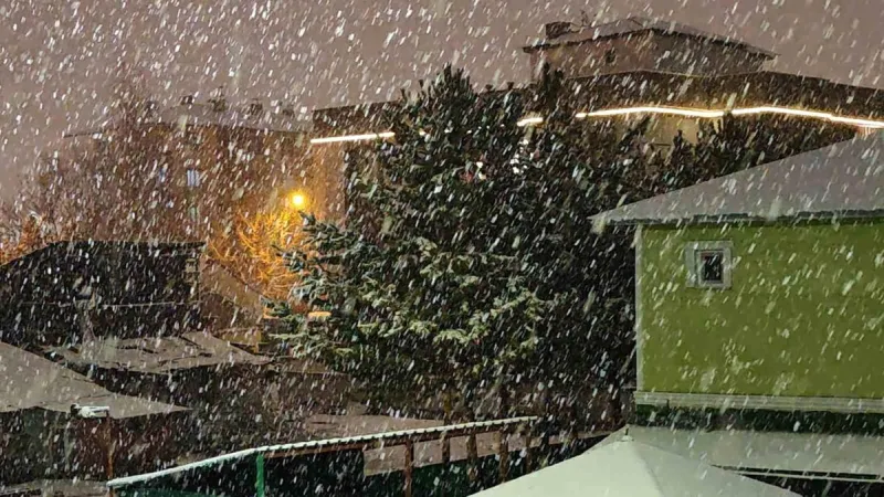 Kış geri geldi: Aşkale