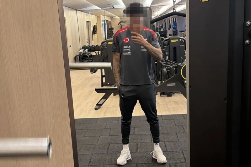 Milli takım antrenman üstüyle fotoğrafını paylaştı, taraftarları