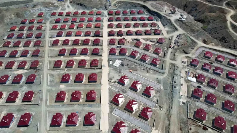 Savran konutlarında sona gelindi