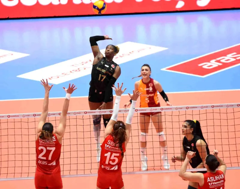 Sultanlar Ligi: Aras Kargo: 1 Galatasaray: 3