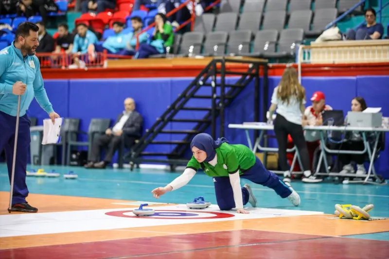 ÜNİLİG salon hokeyi ve Floor Curling Türkiye müsabakaları GAÜN