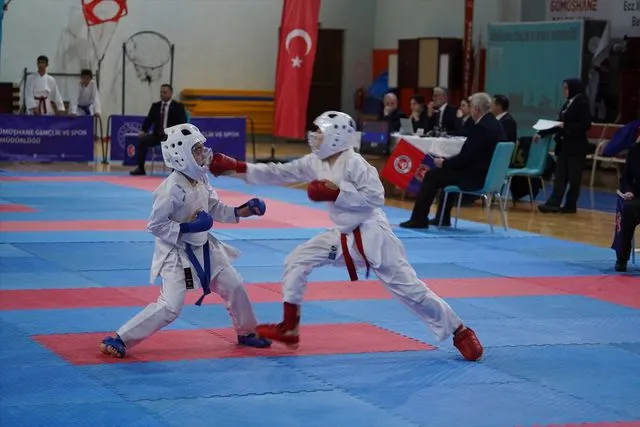 Okul Sporları Karate Yıldızlar Grup müsabakaları Gümüşhane