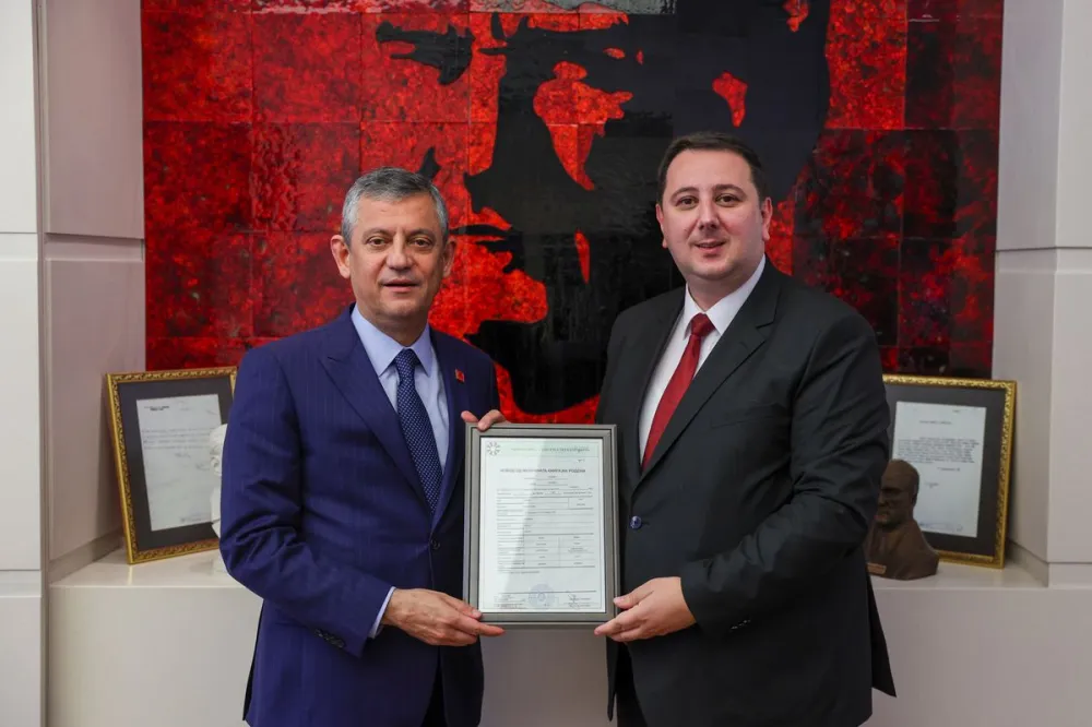 Özgür Özel ve Enes İbrahim Buluştu