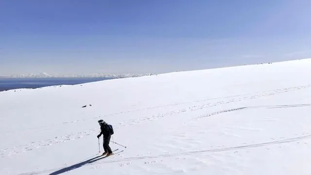 Polonyalı dağcılar Süphan Dağı