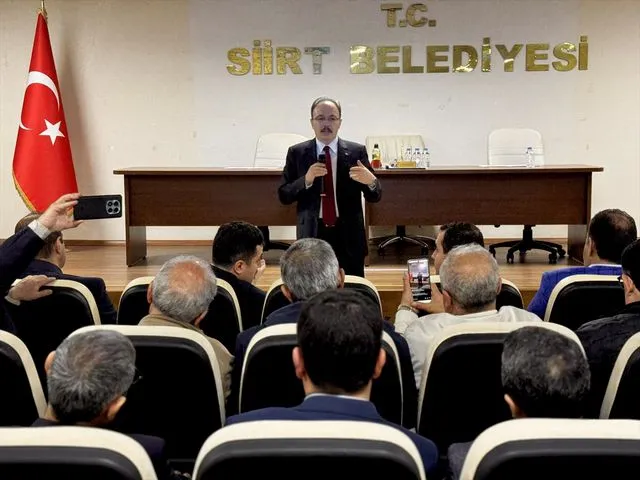 Siirt'te altyapı ve su tarifelerine yönelik bilgilendirme toplantısı düzenlendi