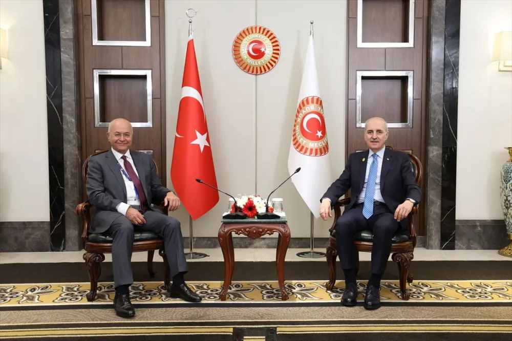 TBMM Başkanı Numan Kurtulmuş'un BM Mülteciler Yüksek Komiseri ile İstanbul'da Gerçekleşen Görüşmesi