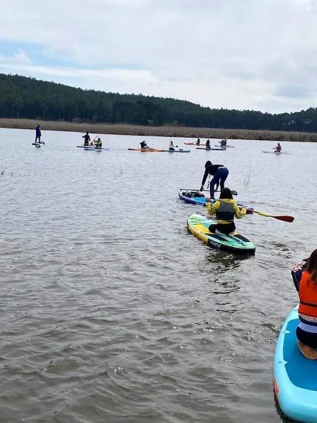 Yayla gölü, kana sporcularını ağırladı