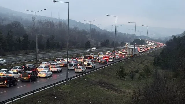 Bayram tatili dönüşünde Bolu