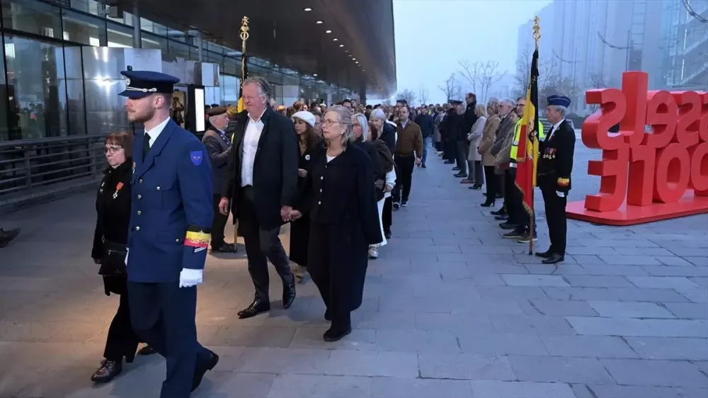 Belçika'da 2016 Terör Saldırıları Anıldı - Son Dakika