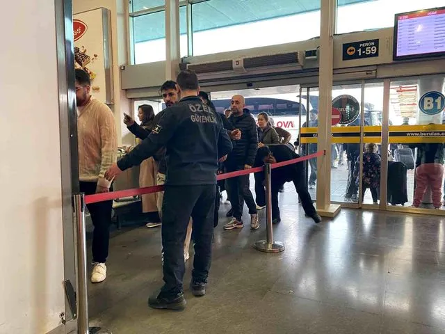Bursa'da bayram tatili dönüş yoğunluğu başladı
