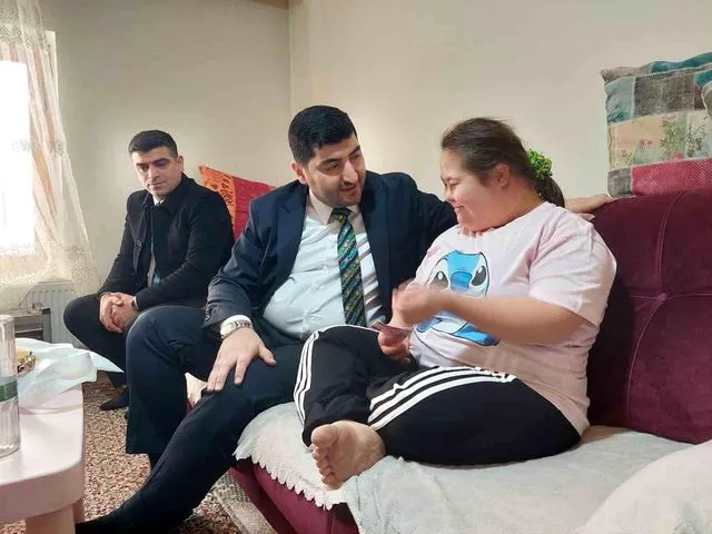 Etimesgut'ta down sendromlu bireyler unutulmadı