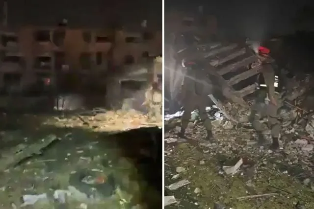Geriye enkaz görüntüleri kaldı! İran, İsrail