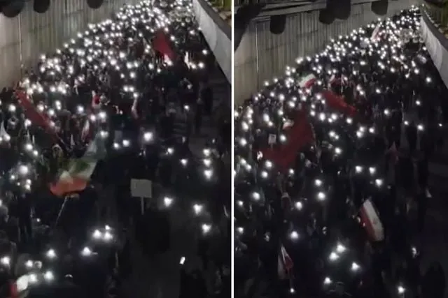 İran'da Büyük Protesto: Yüz Binlerce Kişi ABD ve İsrail'e Karşı Yürüdü