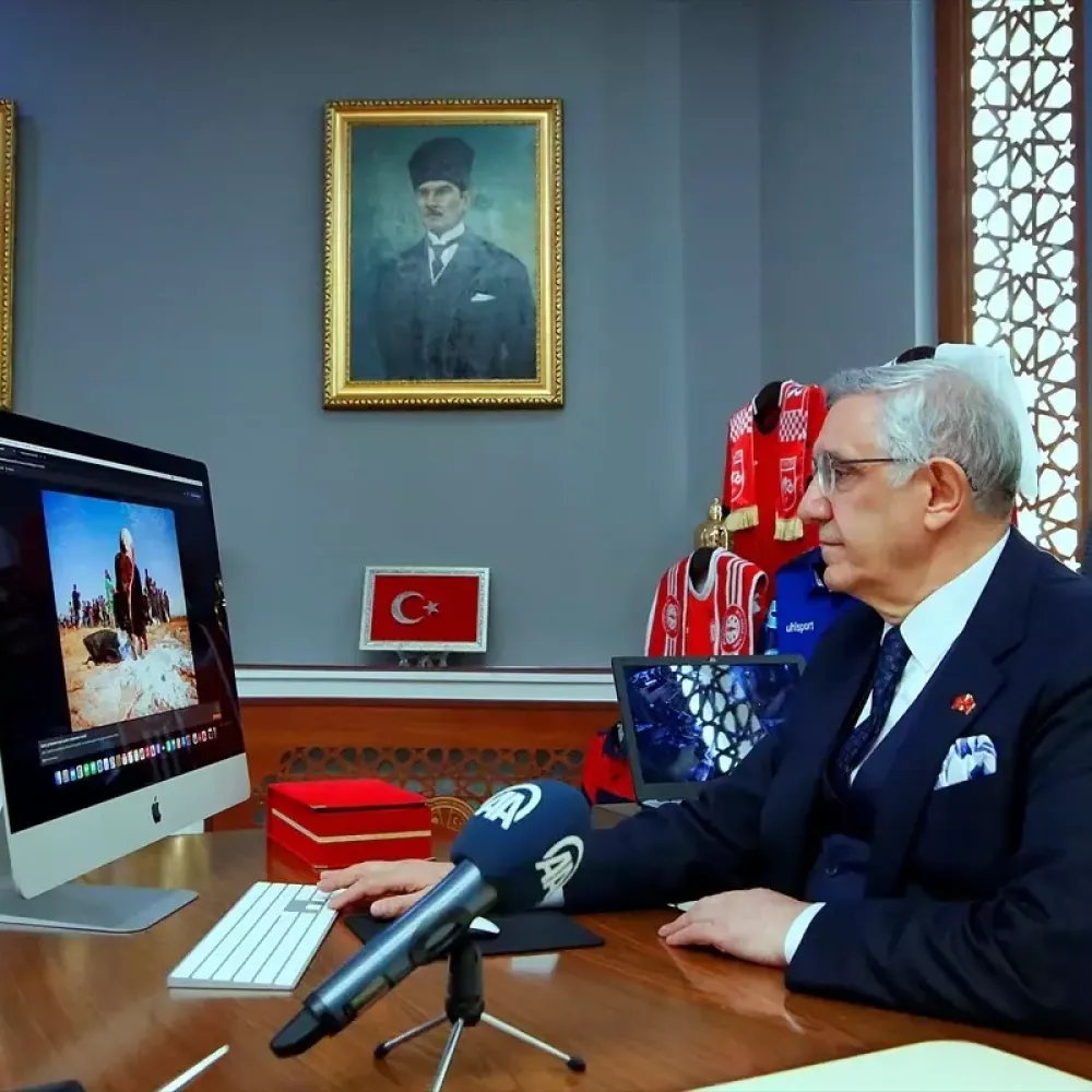 Kırgızistan-Türkiye Manas Üniversitesi Rektörü Prof. Dr. Ceylan, AA