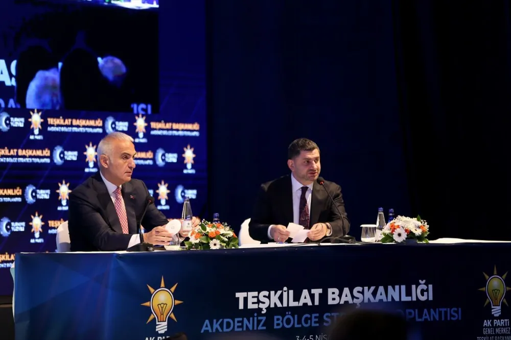 Kültür ve Turizm Bakanı Ersoy, AK Parti Akdeniz Bölge Strateji Toplantısı
