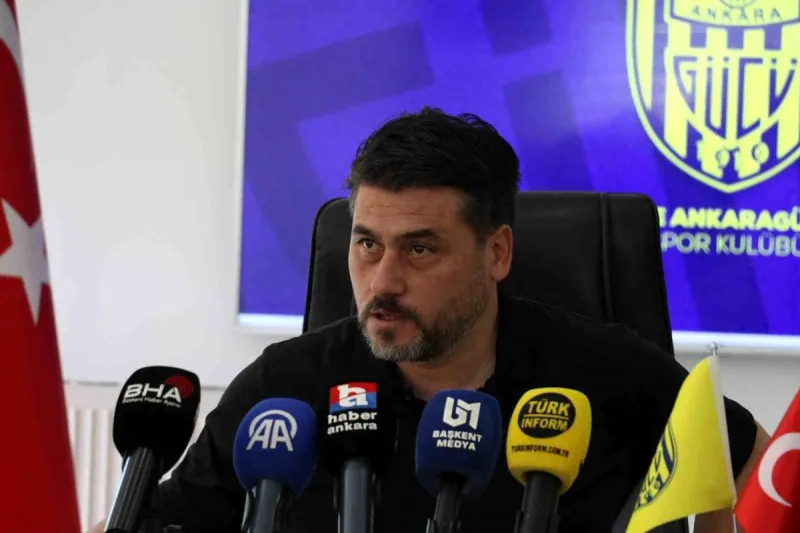 Ankaragücü Teknik Direktörü Recep Karatepe: 