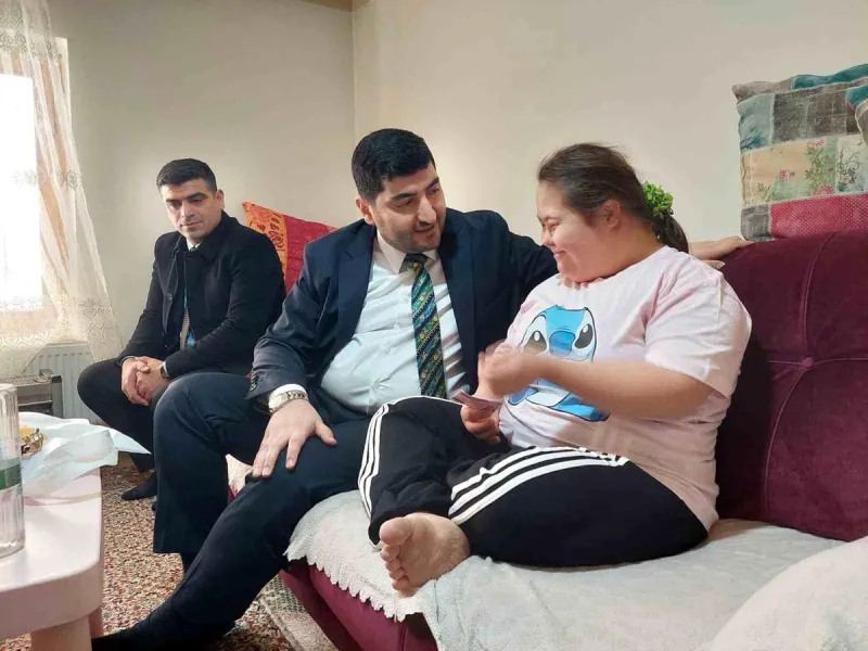 Etimesgut'ta down sendromlu bireyler unutulmadı