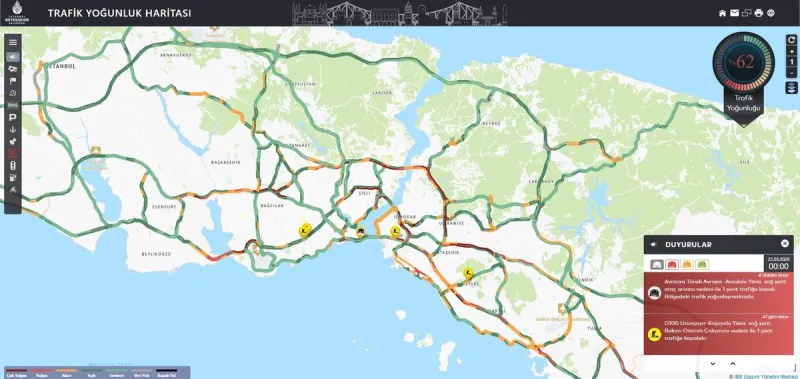 İstanbul Trafiginde Ramazan Bayramı Dönüşünün Etkileri