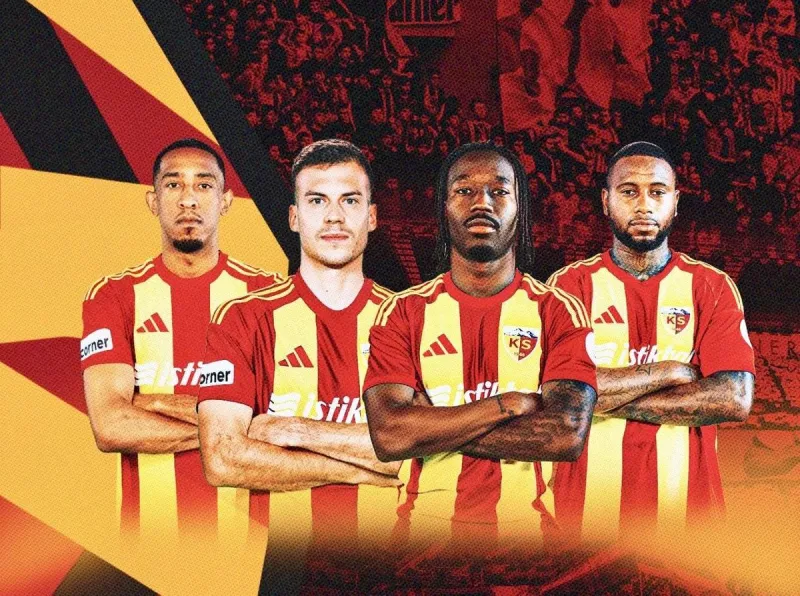 Kayserispor'dan Milli Takımlara 4 Futbolcu