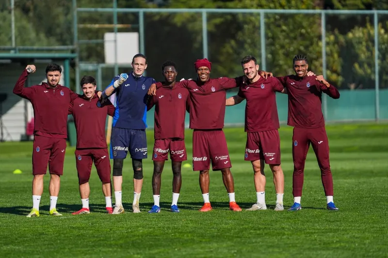 Trabzonspor, Galatasaray maçının hazırlıklarına devam etti