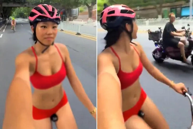 Trafikte Bikini Şoku: Dikkati Dağılan Sürücüler Peş Peşe Kaza Yaptı
