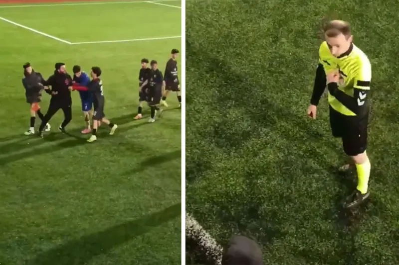 Türk Futbolunda Skandal Görüntüler: 5 Aylık Bebeğine Edilen Küfürler Hakemi İsyan Ettirdi