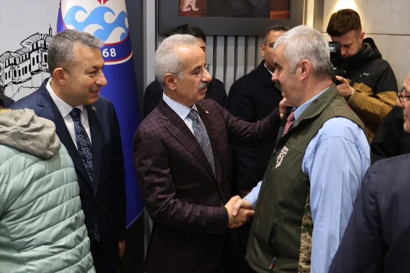Ulaştırma ve Altyapı Bakanı Uraloğlu, Trabzon