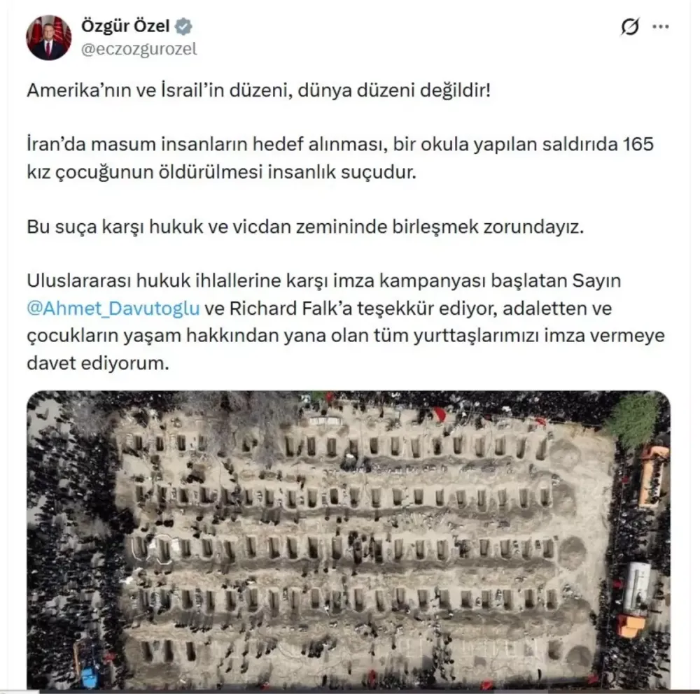 Özgür Özel: İran