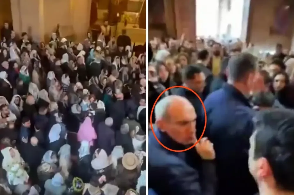 Paşinyan'a Kilisede Saldırı Girişimi - Son Dakika