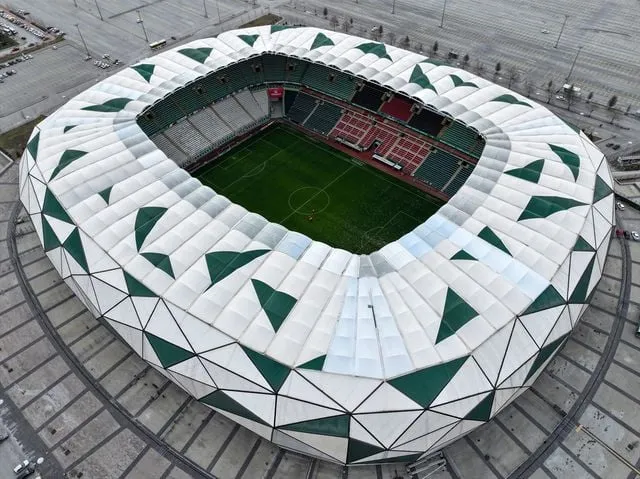 Trendyol Süper Lig statları havadan görüntülendi