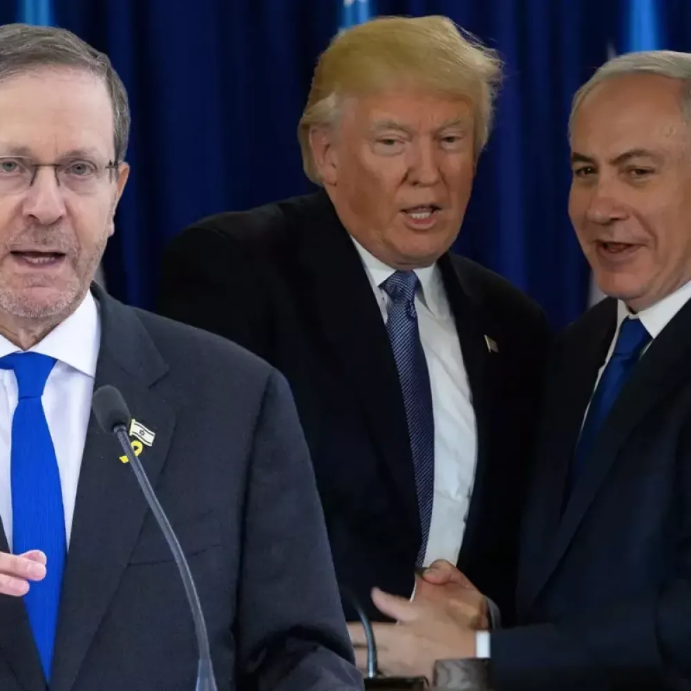 Trump'tan İsrail Cumhurbaşkanı'na Sert 'Netanyahu' Tepkisi: Herzog'dan Yanıt Gecikmedi