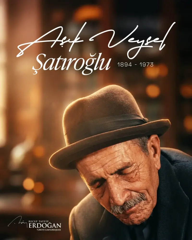 Türkiye'nin Önde Gelen Halk Ozanlarından Aşık Veysel Anıldı